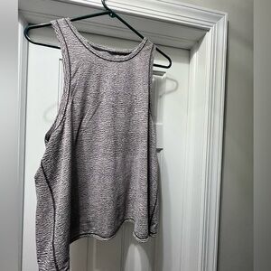 Lululemon Black and White Sleeveless Women's Top size 10
